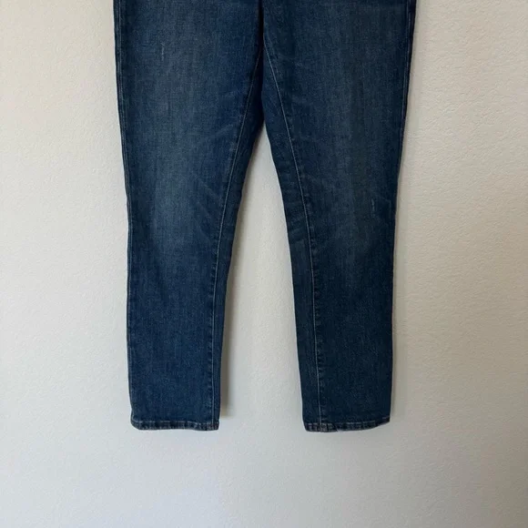 Madewell The High-Rise Slim Boyjean in Barksdale Wash Size 25 - Picture 6 of 7